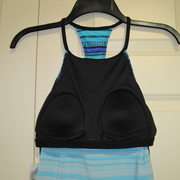 Sail Away halter T-top tankini sz S - Picture 7 of 10